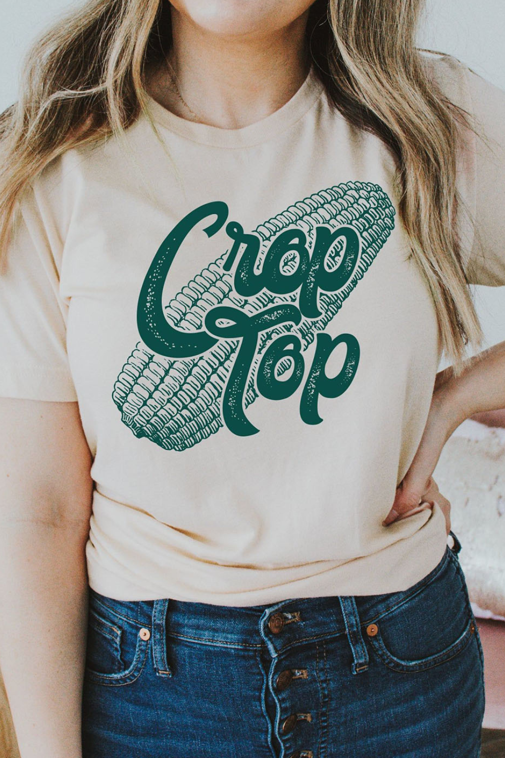 Crop Top Graphic Tee