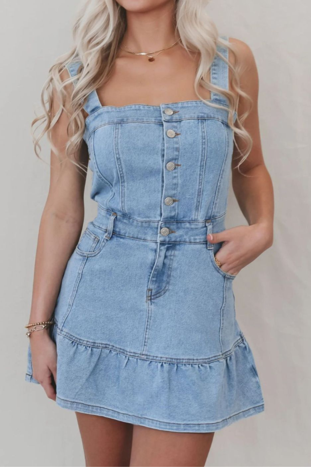 Ella Denim Dress